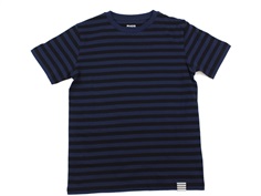 Mads Nørgaard t-shirt Thorlino navy/black striber